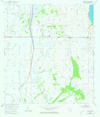 Venus NW Florida Historical topographic map, 1:24000 scale, 7.5 X 7.5 Minute, Year 1953