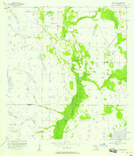 Venus SW Florida Historical topographic map, 1:24000 scale, 7.5 X 7.5 Minute, Year 1957