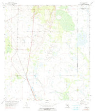 Venus Florida Historical topographic map, 1:24000 scale, 7.5 X 7.5 Minute, Year 1957