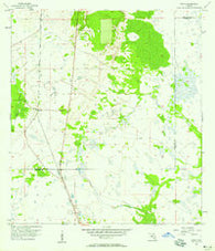 Venus Florida Historical topographic map, 1:24000 scale, 7.5 X 7.5 Minute, Year 1957