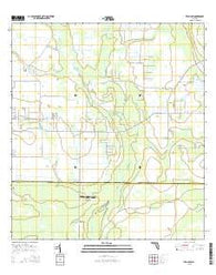 Venus SW Florida Current topographic map, 1:24000 scale, 7.5 X 7.5 Minute, Year 2015