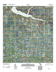 Verna Florida Historical topographic map, 1:24000 scale, 7.5 X 7.5 Minute, Year 2012