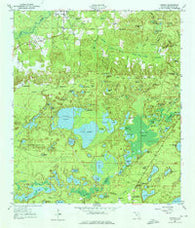 Vernon Florida Historical topographic map, 1:24000 scale, 7.5 X 7.5 Minute, Year 1950