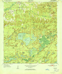 Vernon Florida Historical topographic map, 1:24000 scale, 7.5 X 7.5 Minute, Year 1951