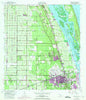Vero Beach Florida Historical topographic map, 1:24000 scale, 7.5 X 7.5 Minute, Year 1949
