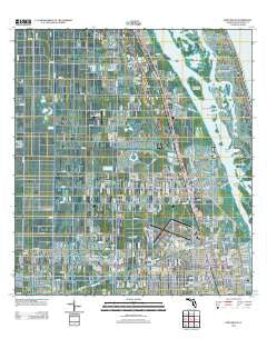 Vero Beach Florida Historical topographic map, 1:24000 scale, 7.5 X 7.5 Minute, Year 2012