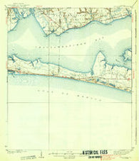 Villa Tasso Florida Historical topographic map, 1:62500 scale, 15 X 15 Minute, Year 1938