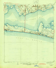 Villa Tasso Florida Historical topographic map, 1:62500 scale, 15 X 15 Minute, Year 1938