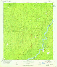 Vista Florida Historical topographic map, 1:24000 scale, 7.5 X 7.5 Minute, Year 1954