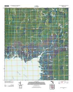 Waccasassa Bay Florida Historical topographic map, 1:24000 scale, 7.5 X 7.5 Minute, Year 2012