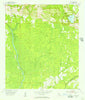 Wacissa Florida Historical topographic map, 1:24000 scale, 7.5 X 7.5 Minute, Year 1955