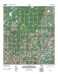Wahoo Florida Historical topographic map, 1:24000 scale, 7.5 X 7.5 Minute, Year 2012
