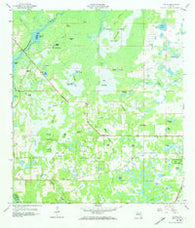 Wahoo Florida Historical topographic map, 1:24000 scale, 7.5 X 7.5 Minute, Year 1958
