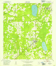 Waldo Florida Historical topographic map, 1:24000 scale, 7.5 X 7.5 Minute, Year 1949