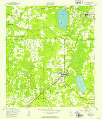 Waldo Florida Historical topographic map, 1:24000 scale, 7.5 X 7.5 Minute, Year 1949