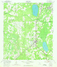 Waldo Florida Historical topographic map, 1:24000 scale, 7.5 X 7.5 Minute, Year 1949