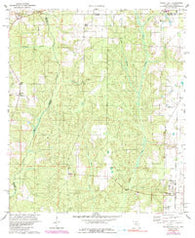 Walnut Hill Florida Historical topographic map, 1:24000 scale, 7.5 X 7.5 Minute, Year 1978