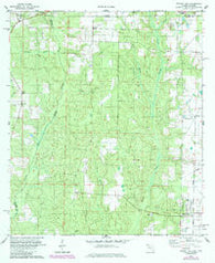 Walnut Hill Florida Historical topographic map, 1:24000 scale, 7.5 X 7.5 Minute, Year 1978