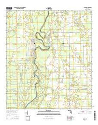 Wannee Florida Current topographic map, 1:24000 scale, 7.5 X 7.5 Minute, Year 2015