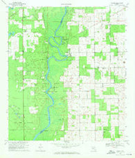 Wannee Florida Historical topographic map, 1:24000 scale, 7.5 X 7.5 Minute, Year 1968