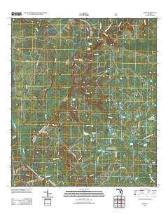 Ward Florida Historical topographic map, 1:24000 scale, 7.5 X 7.5 Minute, Year 2012