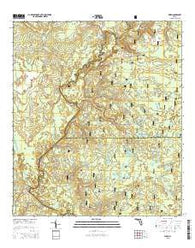 Ward Florida Current topographic map, 1:24000 scale, 7.5 X 7.5 Minute, Year 2015