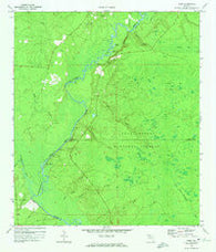 Ward Florida Historical topographic map, 1:24000 scale, 7.5 X 7.5 Minute, Year 1972