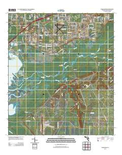 Ward Basin Florida Historical topographic map, 1:24000 scale, 7.5 X 7.5 Minute, Year 2012
