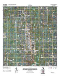 Wauchula Florida Historical topographic map, 1:24000 scale, 7.5 X 7.5 Minute, Year 2012