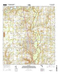 Wauchula Florida Current topographic map, 1:24000 scale, 7.5 X 7.5 Minute, Year 2015