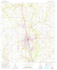 Wauchula Florida Historical topographic map, 1:24000 scale, 7.5 X 7.5 Minute, Year 1955