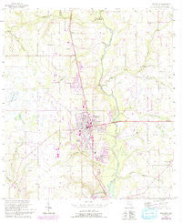 Wauchula Florida Historical topographic map, 1:24000 scale, 7.5 X 7.5 Minute, Year 1955