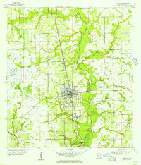 Wauchula Florida Historical topographic map, 1:24000 scale, 7.5 X 7.5 Minute, Year 1955