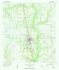 Wauchula Florida Historical topographic map, 1:24000 scale, 7.5 X 7.5 Minute, Year 1955