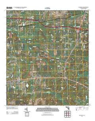 Waukeenah Florida Historical topographic map, 1:24000 scale, 7.5 X 7.5 Minute, Year 2012