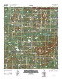Wausau Florida Historical topographic map, 1:24000 scale, 7.5 X 7.5 Minute, Year 2012