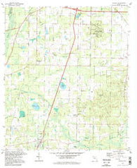 Wausau Florida Historical topographic map, 1:24000 scale, 7.5 X 7.5 Minute, Year 1994