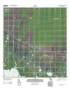 Weavers Station Florida Historical topographic map, 1:24000 scale, 7.5 X 7.5 Minute, Year 2012
