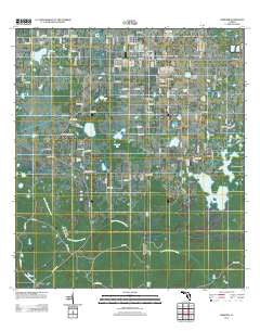 Webster Florida Historical topographic map, 1:24000 scale, 7.5 X 7.5 Minute, Year 2012