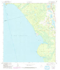 Welaka SE Florida Historical topographic map, 1:24000 scale, 7.5 X 7.5 Minute, Year 1970