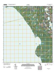 Welaka SE Florida Historical topographic map, 1:24000 scale, 7.5 X 7.5 Minute, Year 2012
