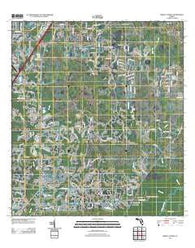 Wesley Chapel Florida Historical topographic map, 1:24000 scale, 7.5 X 7.5 Minute, Year 2012