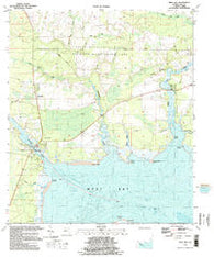 West Bay Florida Historical topographic map, 1:24000 scale, 7.5 X 7.5 Minute, Year 1994