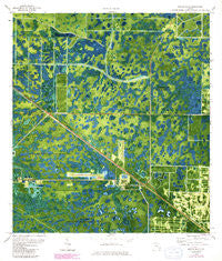 West Of Rood Florida Historical topographic map, 1:24000 scale, 7.5 X 7.5 Minute, Year 1970