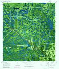West Palm Beach 2 NE Florida Historical topographic map, 1:24000 scale, 7.5 X 7.5 Minute, Year 1970