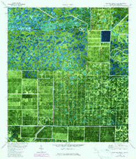 West Palm Beach 2 SE Florida Historical topographic map, 1:24000 scale, 7.5 X 7.5 Minute, Year 1971