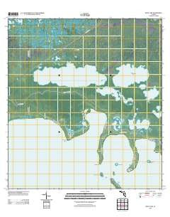 West Lake Florida Historical topographic map, 1:24000 scale, 7.5 X 7.5 Minute, Year 2012