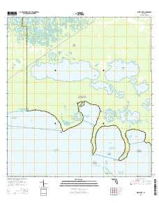 West Lake Florida Current topographic map, 1:24000 scale, 7.5 X 7.5 Minute, Year 2015
