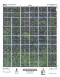 West of Horseshoe Head Florida Historical topographic map, 1:24000 scale, 7.5 X 7.5 Minute, Year 2012