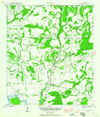 Wetappo Creek Florida Historical topographic map, 1:24000 scale, 7.5 X 7.5 Minute, Year 1945